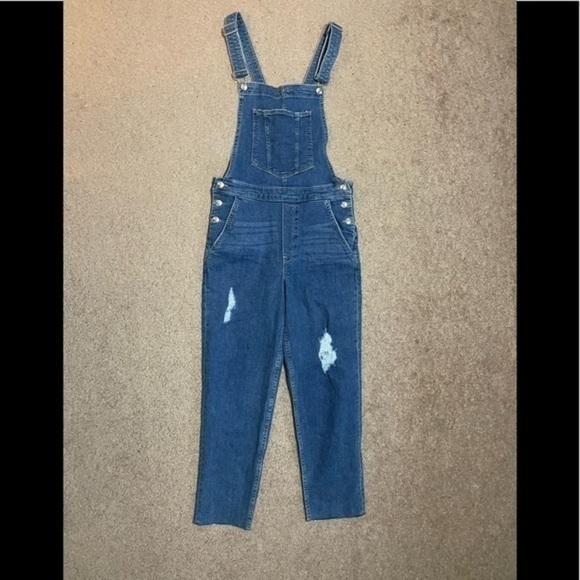 H&M Jean Overalls size 6 - Picture 2 of 11